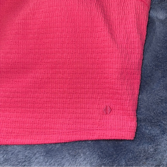 Tavi Seersucker One Shoulder Bra Crop Top Small - Picture 3 of 5